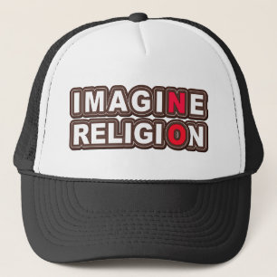 Boné Não imagine nenhuma religião