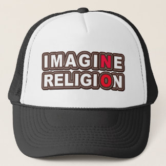 Boné Não imagine nenhuma religião