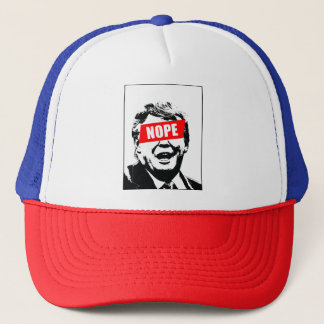 Boné "Não" para Trump Trucker Hat