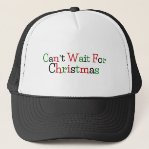 Boné Não pode esperar o Natal