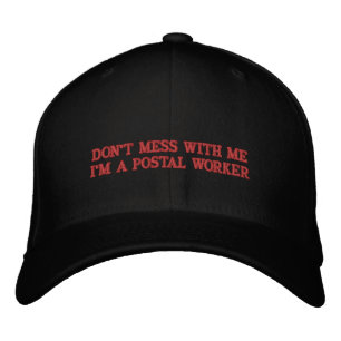 BONÉ NÃO SE INCOMODE, EU SOU UM TRABALHADOR POSTAL