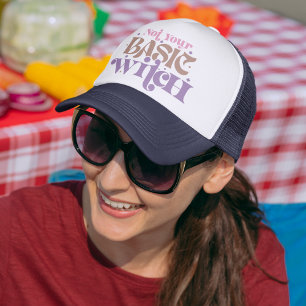 Boné Não Sua Bruxa Básica Estranhava Halloween