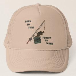 Boné Nascer a Peixe - Forçado a Trabalhar