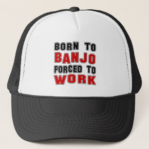 Boné Nascer ao banjo forçado para trabalhar
