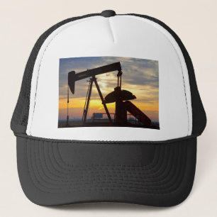 Boné Nascer do sol de Jack da bomba de poço de petról
