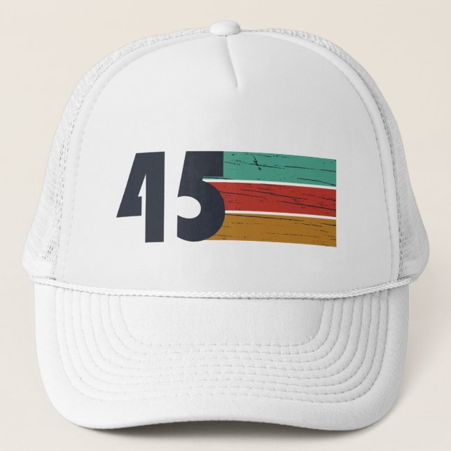 Boné Nascer em 1945. presentes de 80 de aniversário (Frente)