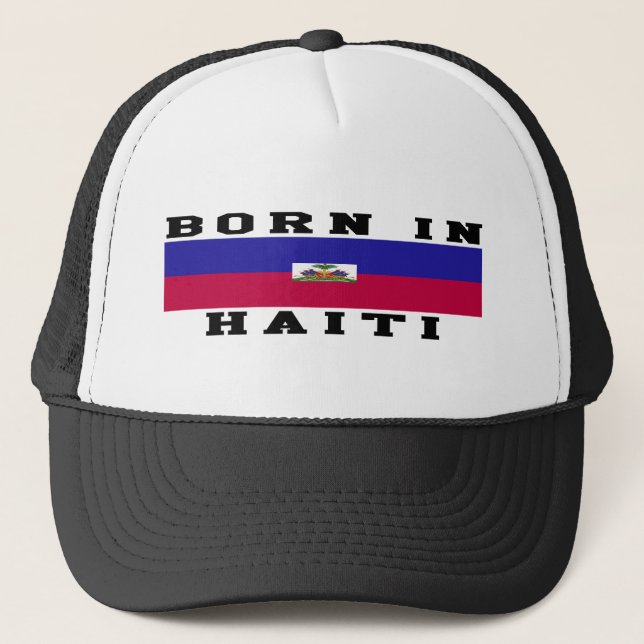 Boné Nascer em Haiti (Frente)