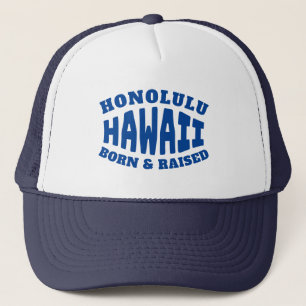 Boné Nascer Honolulu Hawaii e Raised