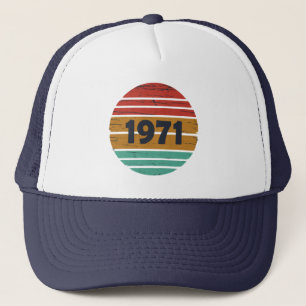 Boné Nascer no pôr do sol clássico de 1971