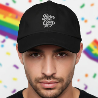 Boné Nascido Orgulho Gay