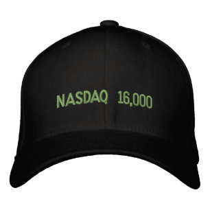 Boné NASDAQ 16000 Celebração do mercado de ações