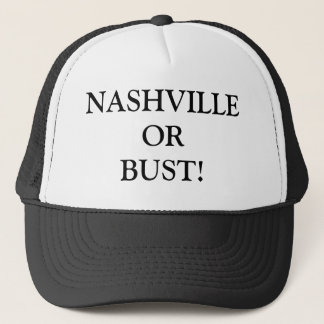 BONÉ NASHVILLE OU BUSTO!