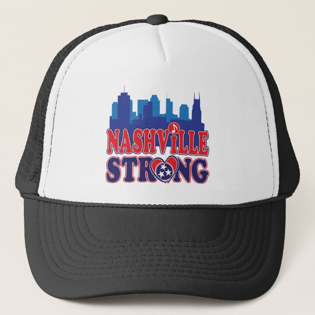 Boné Nashville-Strong-Skyline-and-Music-Note (Frente)