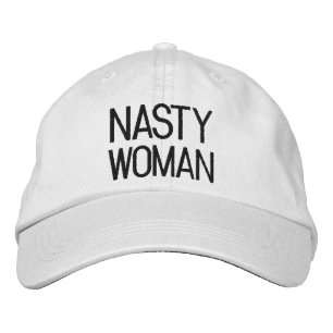 Boné Nasty Women Black White