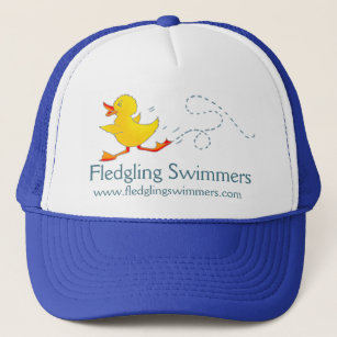 boné natação de natações de professores de pato