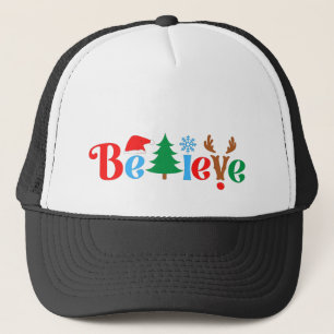 Boné Natal Acredite