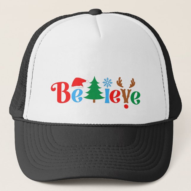 Boné Natal Acredite (Frente)