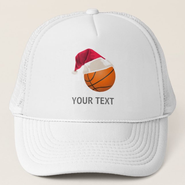 Boné natal de basquete (Frente)