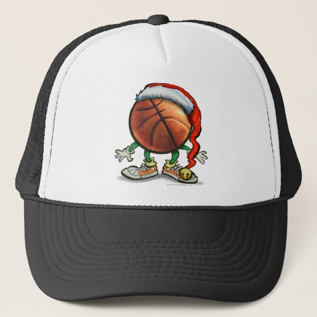 Boné Natal de basquetebol (Frente)