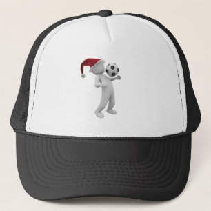 Boné natal de futebol