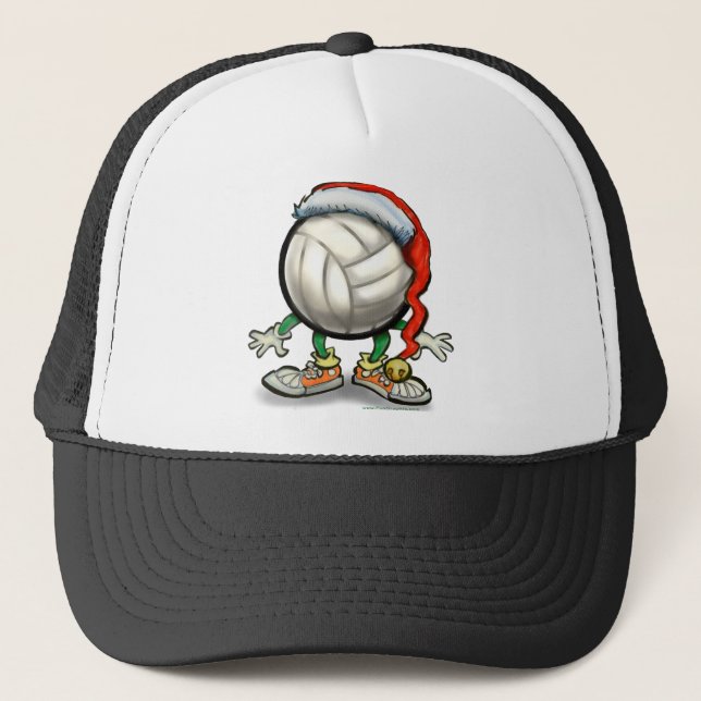 Boné Natal de voleibol (Frente)