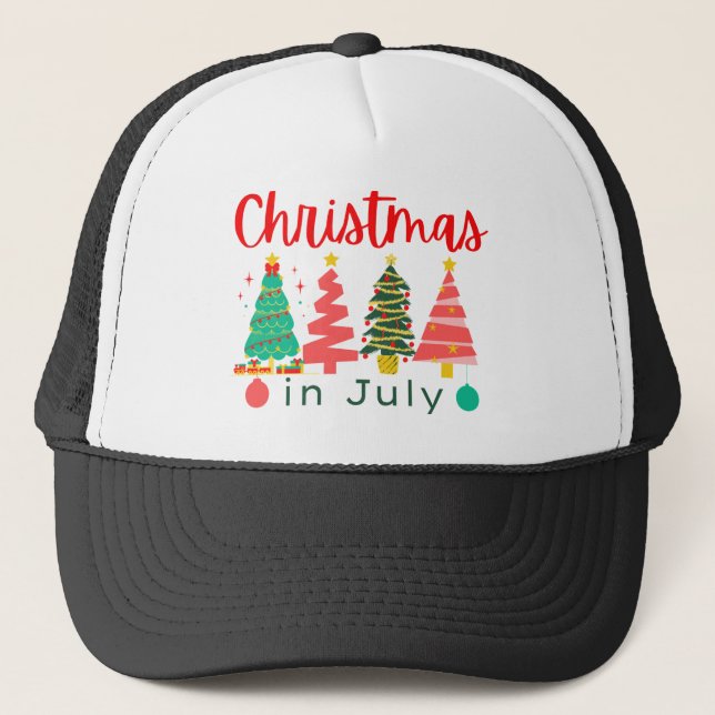 Boné natal em julho (Frente)