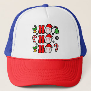 Boné Natal Ho Ho Engraçado Xmas-85211