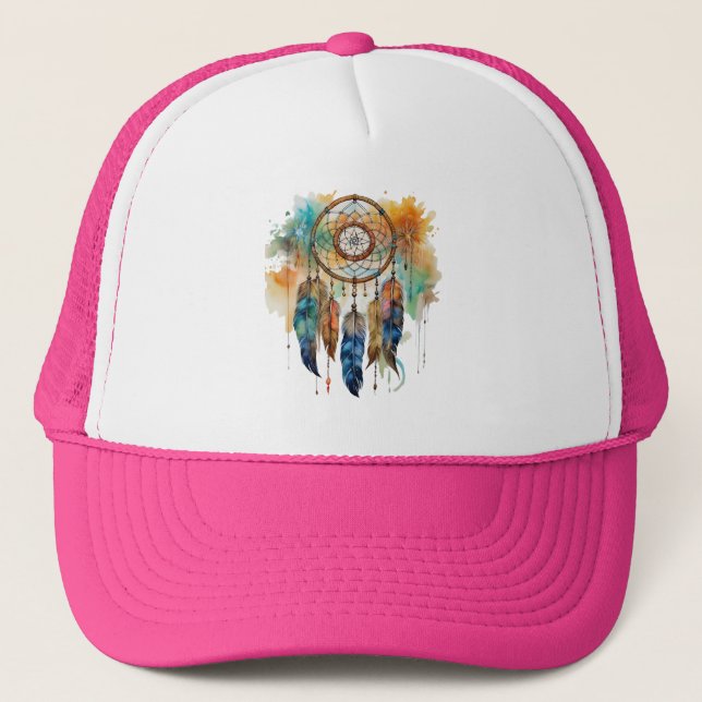 BONÉ NATIVE AMERICAN DREAM CATCHER (Frente)