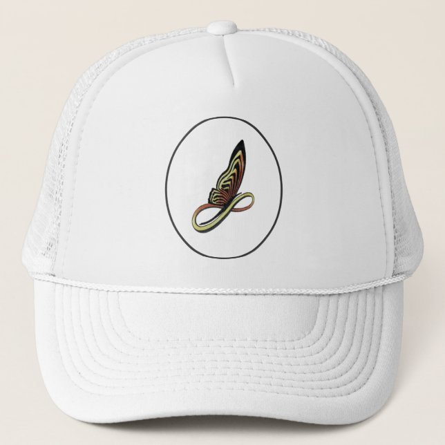Boné nature’s ETERNAL BUTTERFLY Trucker Hat  (Frente)