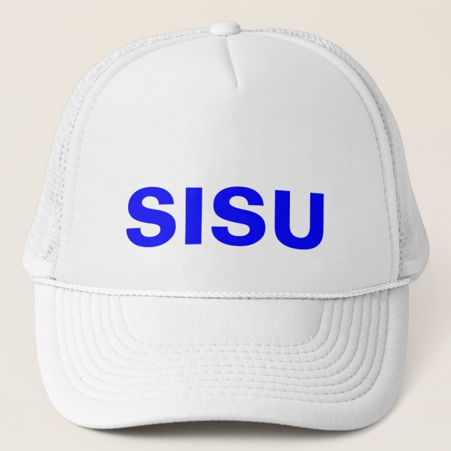 Boné Natureza de HAT~ Sisu & espírito das pessoas (Frente)