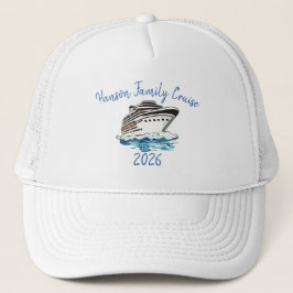 Boné Navio de Cruzeiro Personalizado