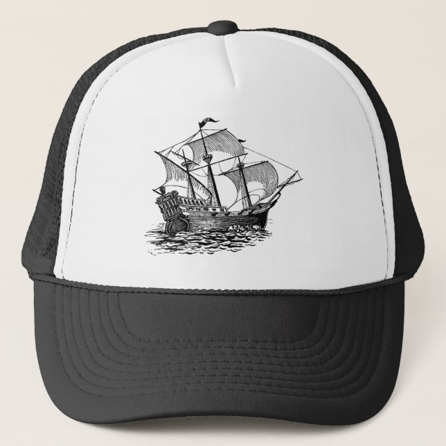 Boné Navio Galeão Antigo (Frente)