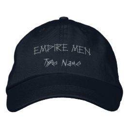 Boné Navy Empire com Nome Personalizado