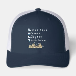 Boné Navy/White - Retro Anti-Ice Trucker Hat