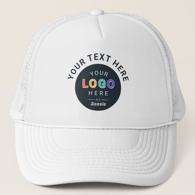 Boné Negócios com Logotipo Personalizado (Frente)