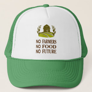 Boné nenhum agricultor comida nenhum futuro