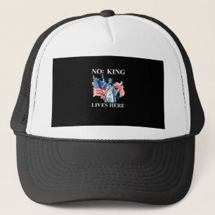 Boné Nenhum Rei Vive na Bandeira da Liberdade Patriótic