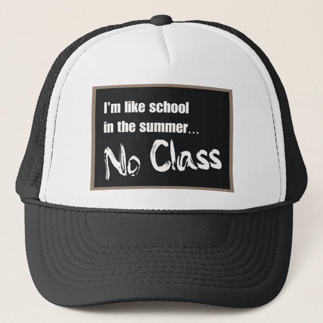 Boné Nenhuma classe (Frente)