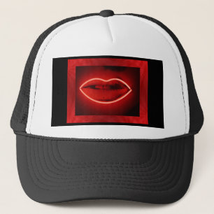 Boné Neon Lábios Hat