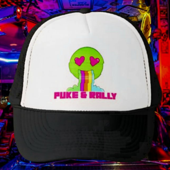 Boné Neon Puke e Rally Trucker Hat | Comentário do Part (Criador carregado)
