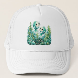 Boné Neos Kawaii Zodíaco Peixes