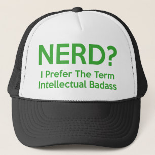 Boné Nerd? Eu prefiro o termo Intelectual Badass.