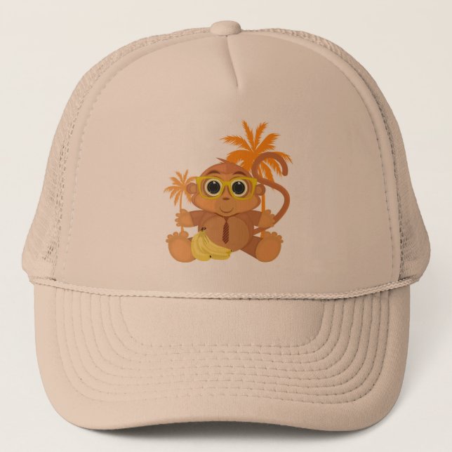 Boné Nerd macaco (Frente)