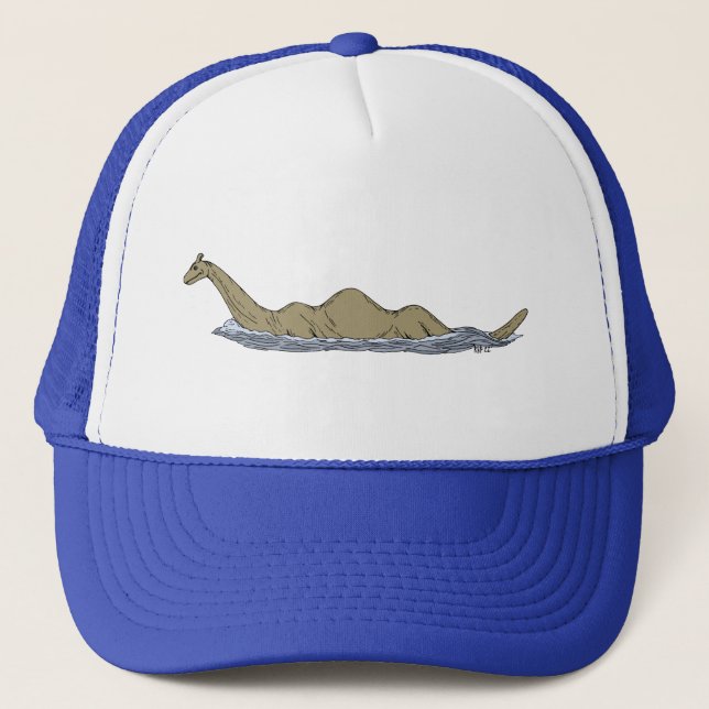 Boné Nessie, o monstro do Ness Loch (Frente)