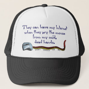 Boné Neutralidade da rede - Rasgue meu mouse