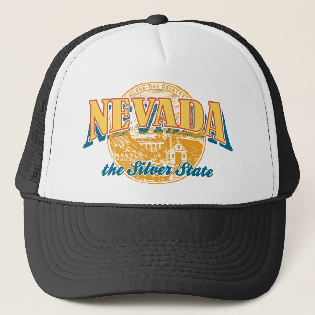 Boné Nevada - O Estado Prata (Frente)