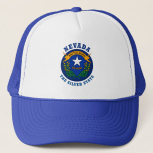 BONÉ NEVADA SILVER STATE FLAG TRUCKER HAT