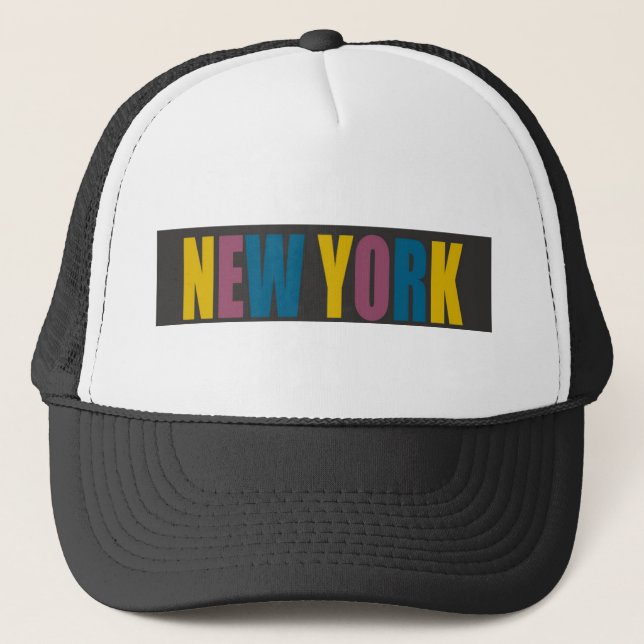 Boné New York Trucker Hat (Frente)