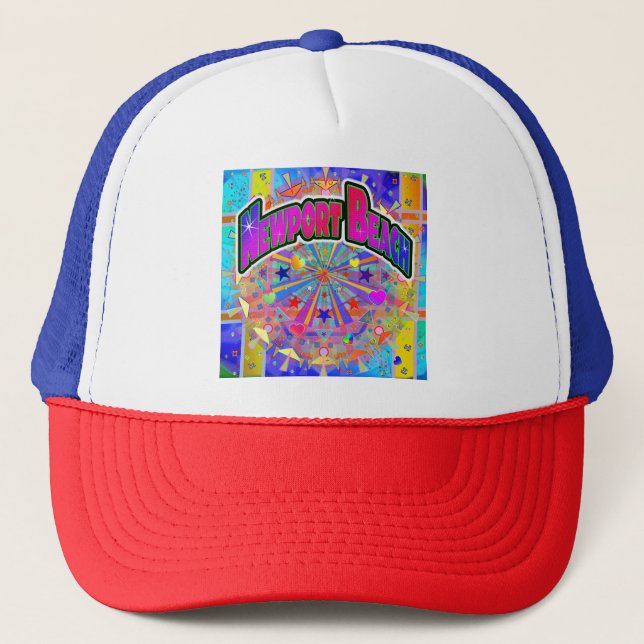 Boné Newport Beach Cosmic Unity Hat (Frente)