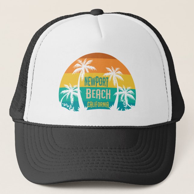 Boné Newport Beach Retro (Frente)